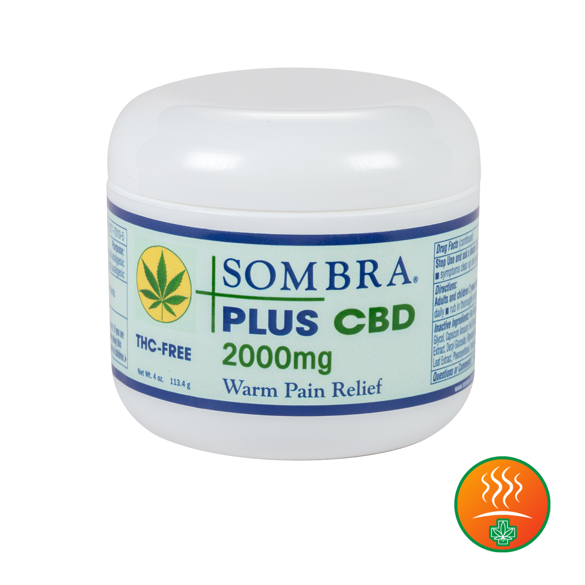 Image of Sombra PLUS CBD 2000mg Warm Pain Relief