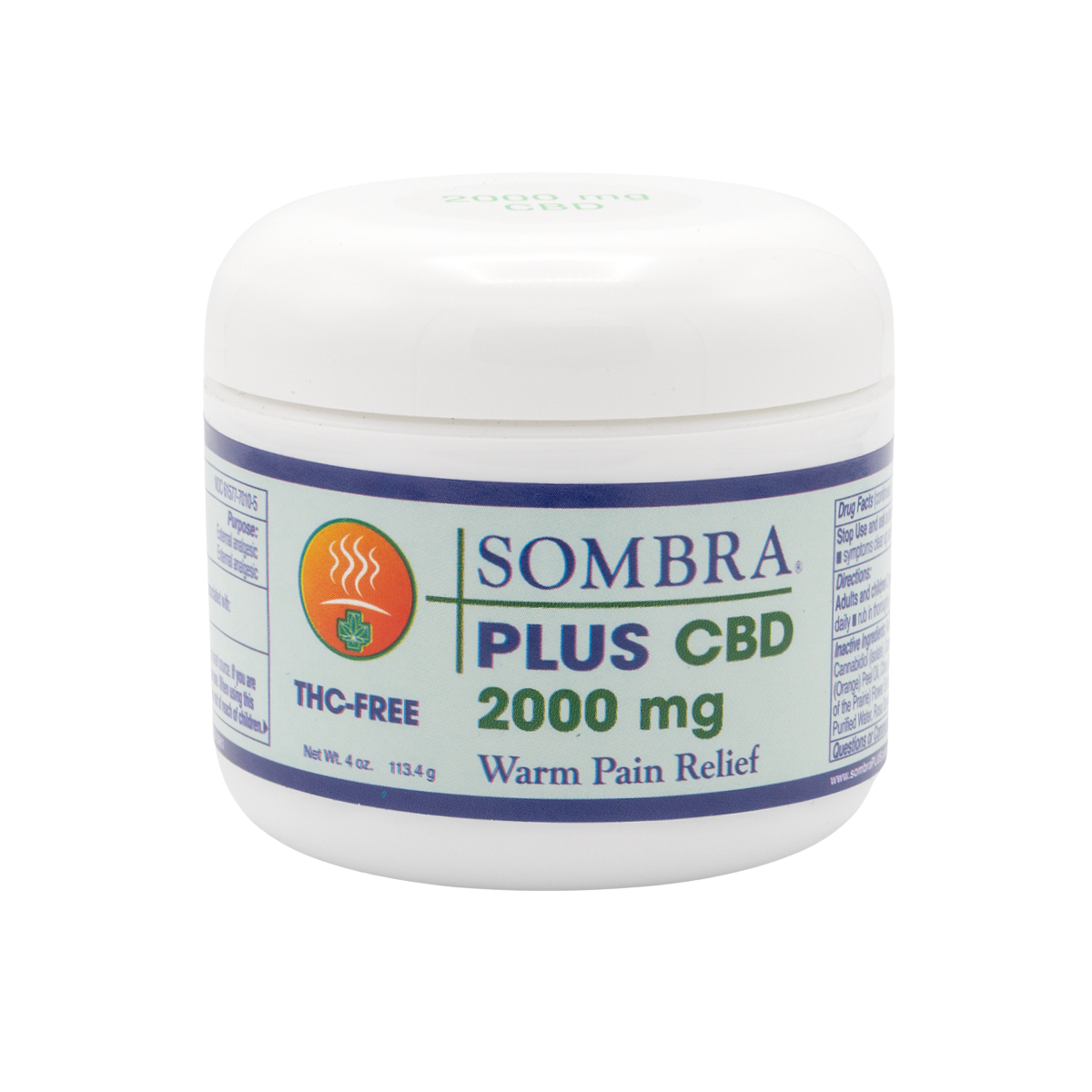 Image of Sombra PLUS CBD 2000mg Warm Pain Relief